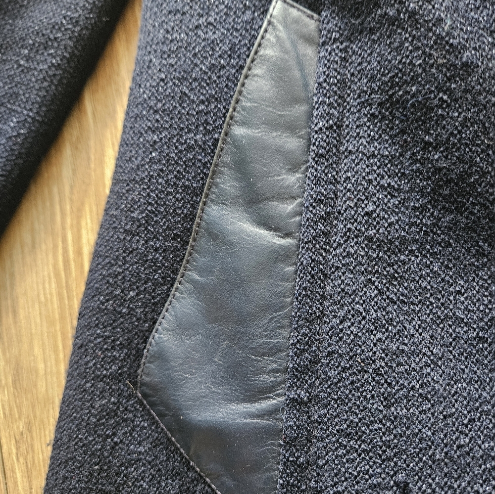 Mackage Navy Wool coat - Picture 3 of 10